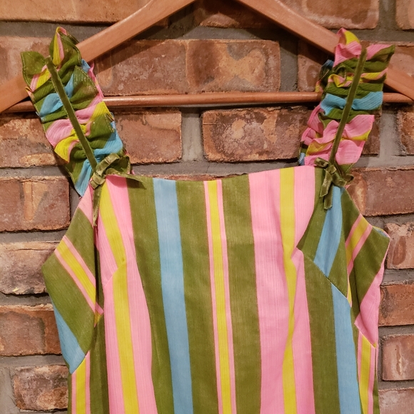 Vintage '60's/'70's Mel Warshaw South Beach Miami Orig. Designer Sundress - Picture 3 of 11